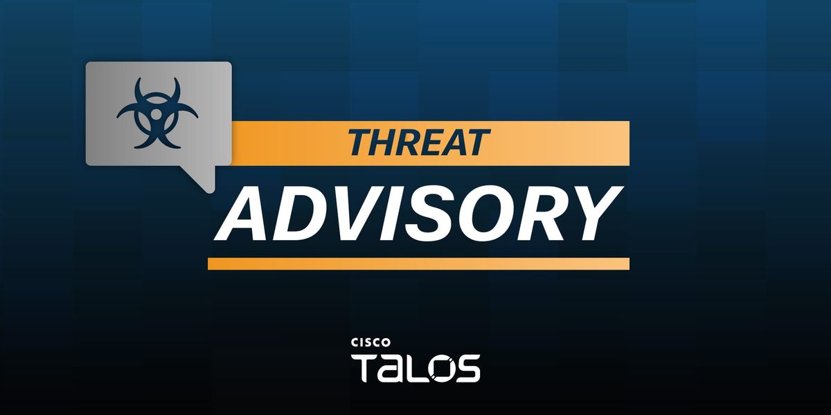 Cisco Talos advisory artwork